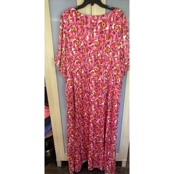 Maree Pour Toi Women's Maxi Dress Plus Sz 26 Ruffles Party Wedding Casual  Boho - Picture 6 of 6